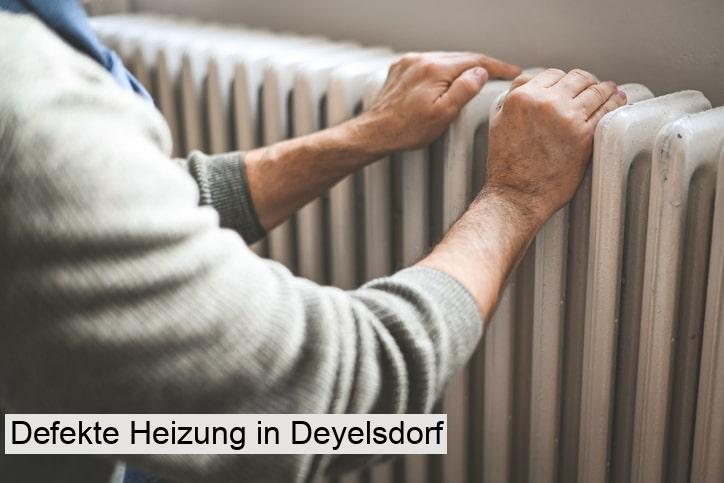 Defekte Heizung in Deyelsdorf